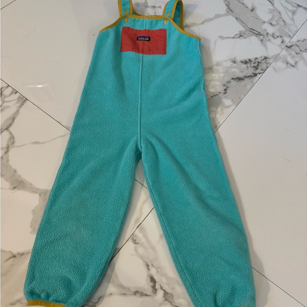 Patagonia Baby Synchilla fleece overalls